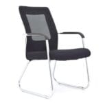 🪑 Silla Isis Malla Trineo – Elegancia Moderna para Oficinas y Salas de Espera - Imagen 3