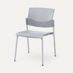 🎬 Silla Movie Fija Gris – Diseño Moderno y Resistente