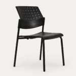 🎬 Silla Movie Fija Negra – Diseño Moderno y Resistente