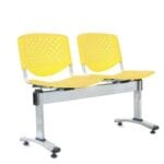 Silla de Espera Prisma de 2 Asientos Amarilla – Funcionalidad