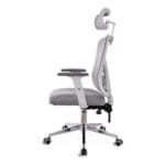 🪑 Silla Fone Ultra Gris Presidencial Aluminio – Elegancia y Ergonomía Ejecutiva - Imagen 4
