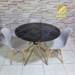 JUEGO DE COMEDOR AURORA GRIS III