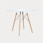 Mesa Eames Blanca 80 cm — Diseño y Funcionalidad