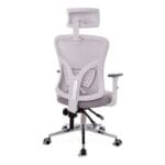 🪑 Silla Fone Ultra Gris Presidencial Aluminio – Elegancia y Ergonomía Ejecutiva - Imagen 5