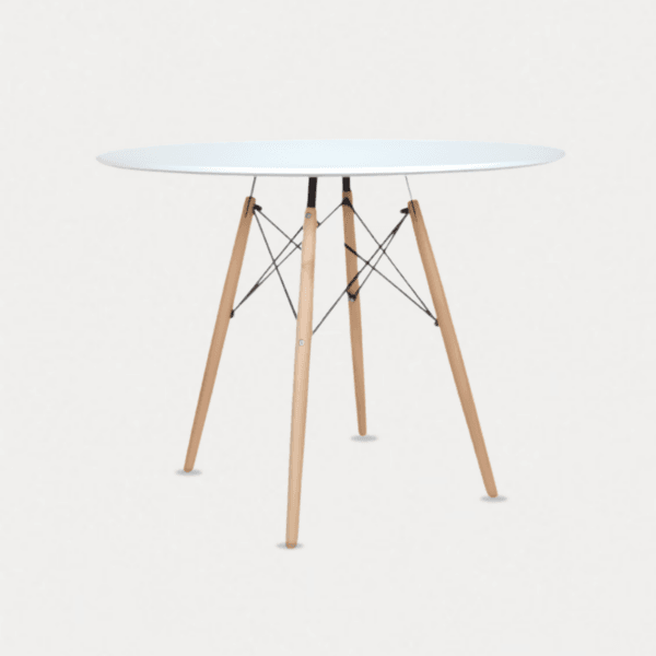 Mesa Eames Blanca 80 cm — Diseño y Funcionalidad