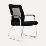 🪑 Silla Isis Malla Trineo  – Elegancia Moderna para Oficinas y Salas de Espera