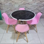 JUEGO DE COMEDOR AURORA ROSA IV - GrupoKava