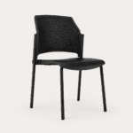 🪑 Silla Zyle Fija Negra – Versatilidad, Color y Resistencia