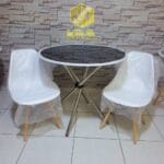 JUEGO DE COMEDOR AURORA BLANCA II