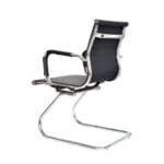 🪑 Silla Boss Trineo Interlocutora Negro – Elegancia y comodidad para tus espacios - Imagen 4