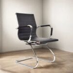 🪑 Silla Boss Trineo Interlocutora Negro – Elegancia y comodidad para tus espacios - Imagen 5