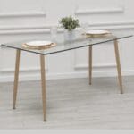 Mesa Luigui Square Vidrio 120×80 cm — Estilo y Resistencia - Imagen 3