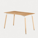 Mesa Luigui Square Haya 120×80 cm — Estilo y Resistencia