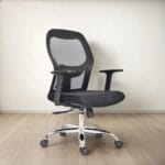 Silla Noruega Gerencial Cromada – Confort y Ergonomía Ejecutiva 💼✨