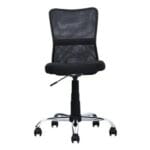 🪑 Silla Cronos Ejecutiva Ergonómica Sin Brazos – Respaldo de malla y asiento acolchado - Imagen 2