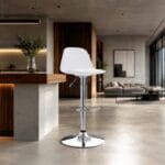 silla de bar boat blanca