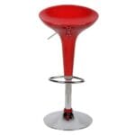 🍸 Silla de Bar Pop Roja – Diseño Moderno y Funcional - Imagen 2