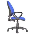 💼 Silla Rudy Ejecutiva Azul con Brazos – Confort y Funcionalidad en tu Oficina - Imagen 2