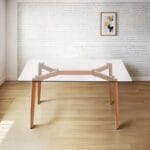 Mesa Luigui Square Vidrio 120×80 cm — Estilo y Resistencia - Imagen 2