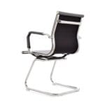 🪑 Silla Boss Trineo Interlocutora Gris – Elegancia y comodidad para tus espacios - Imagen 3