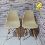 SILLA EAMES NÓRDICA BEIGE X 02 UNDS - GrupoKava