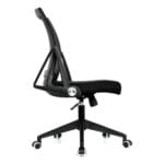 💼 Silla Wonder Ejecutiva Nylon – Respaldo de malla negra y brazos abatibles - Imagen 3