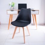 silla ema tulip negra