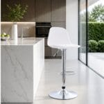 silla de bar boat blanca
