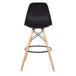 Silla de Bar Eames Negra – Diseño icónico y funcional - Imagen 3