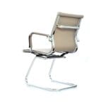 🪑 Silla Boss Trineo Interlocutora Beige – Elegancia y comodidad para tus espacios - Imagen 4