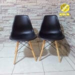 SILLA EAMES NÓRDICA NEGRO X 02 UNDS - GrupoKava