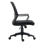 Silla MOBI Ejecutiva Ergonómica – Malla Negra, Base Nylon y Reclinación Basculante - Imagen 3
