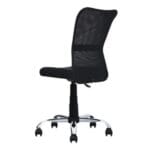 🪑 Silla Cronos Ejecutiva Ergonómica Sin Brazos – Respaldo de malla y asiento acolchado - Imagen 4