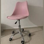 SILLA EMA TULIP ROSA GIRATORIA - GrupoKava - Imagen 2