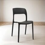 Silla Obi Decorativa Negra – Estilo y Funcionalidad