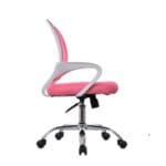 Silla Atlantis Ejecutiva cromada Rosa - Estilo Moderno - Imagen 5