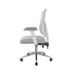 🪑 Silla Fone Ultra Gerencial Gris Aluminio – Ergonomía y Estilo Ejecutivo - Imagen 5