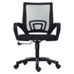 Silla Atlantis Ejecutiva Nylon Negra - Estilo Moderno - Imagen 3