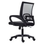 Silla Atlantis Ejecutiva Nylon Negra - Estilo Moderno - Imagen 4