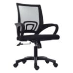 Silla Atlantis Ejecutiva Nylon Negra - Estilo Moderno