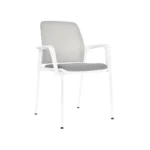 🪑 Silla Pinko Fija Gris Interlocutora – Diseño Contemporáneo y Funcional - Imagen 3