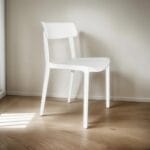 🪑 Silla Turkia Decorativa Blanca – Diseño práctico y resistente