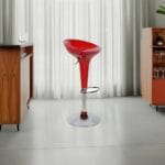 🍸 Silla de Bar Pop Roja – Diseño Moderno y Funcional - Imagen 5