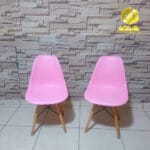 SILLA EAMES NÓRDICA ROSA X 02 UNDS - GrupoKava