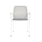 🪑 Silla Pinko Fija Gris Interlocutora – Diseño Contemporáneo y Funcional - Imagen 2