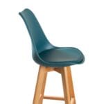 Silla Ema Tapiz Bar Verde Jade – Elegancia y confort para barras y cocinas - Imagen 3