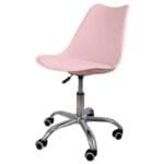 SILLA EMA TULIP ROSA GIRATORIA - GrupoKava - Imagen 5