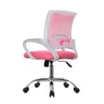Silla Atlantis Ejecutiva cromada Rosa - Estilo Moderno - Imagen 3