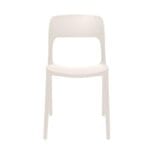 Silla Obi Decorativa Blanca – Estilo y Funcionalidad - Imagen 4