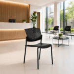 🪑 Silla Butterfly Fija Negra – Comodidad y Estilo para Espacios Corporativos